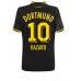 Cheap Borussia Dortmund Thorgan Hazard #10 Away Football Shirt Women 2022-23 Short Sleeve